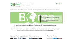 Desktop Screenshot of boreaglobal.com