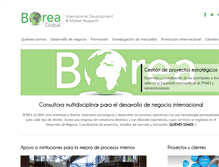 Tablet Screenshot of boreaglobal.com
